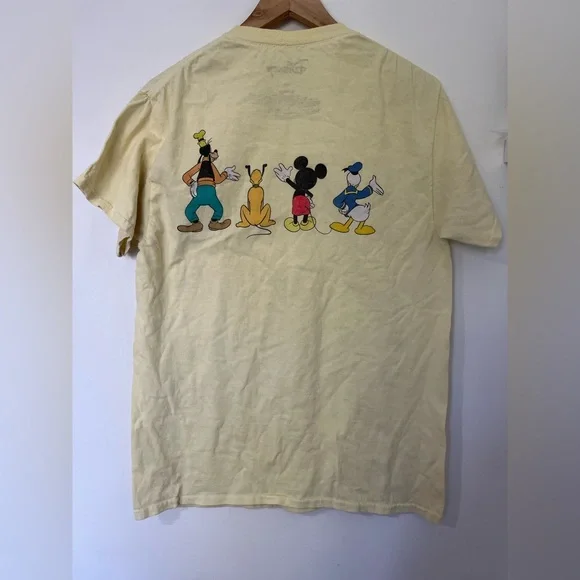 PASTEL YELLOW DISNEY CHARACTER OVERSIZED TEE - Picture 3 of 3